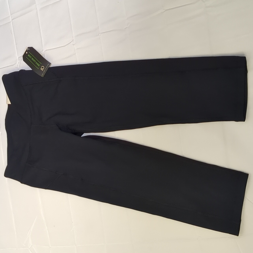Aeropostale Live Love Dream Best Booty Ever  Crop Stretch Black Legging …